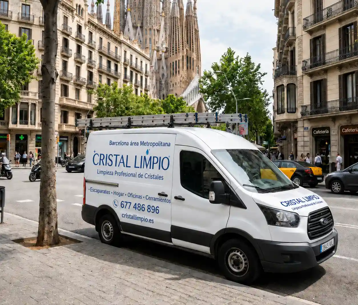 Furgoneta cristallimpio