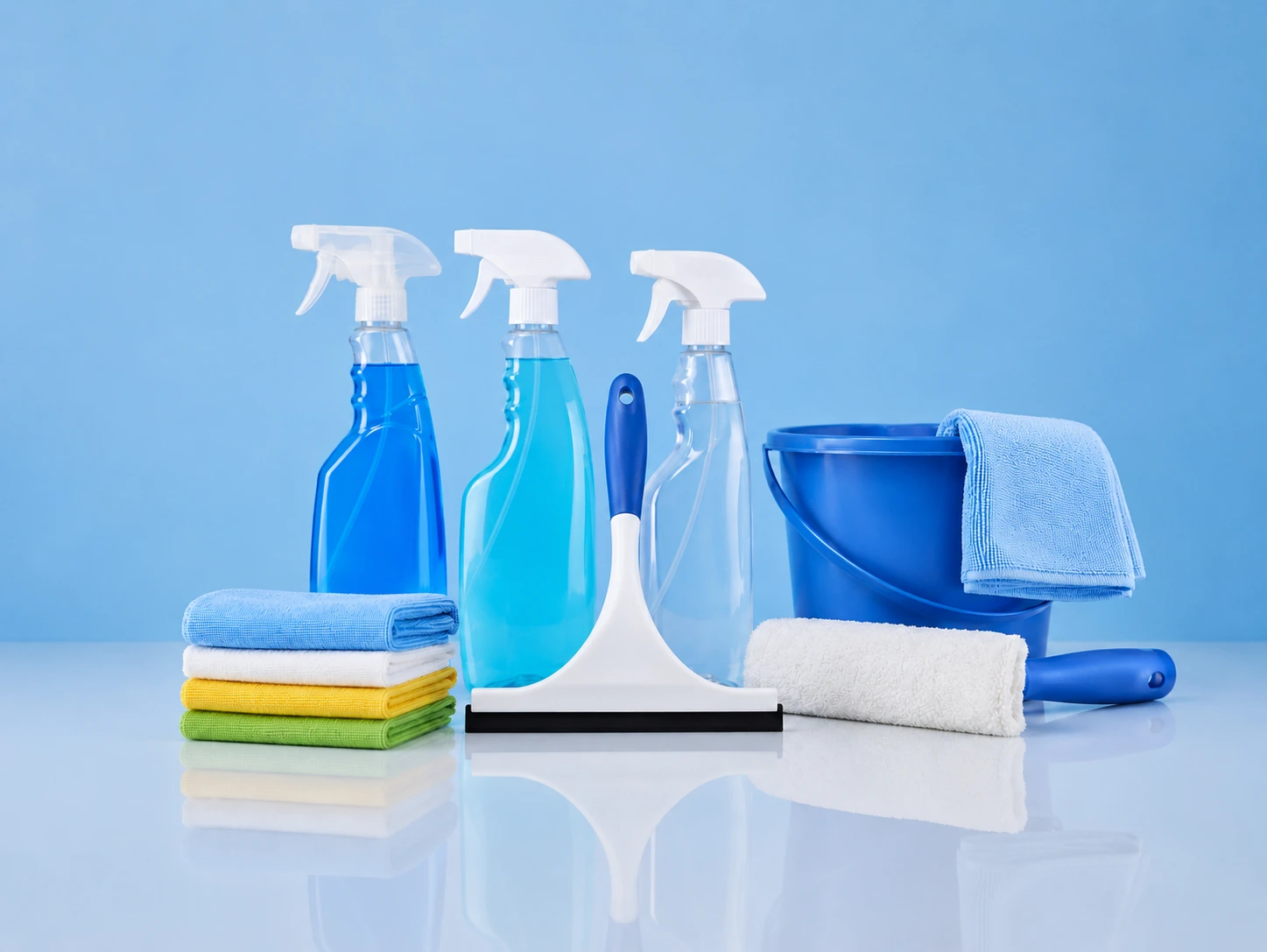 Productos profesionales de limpieza de cristales